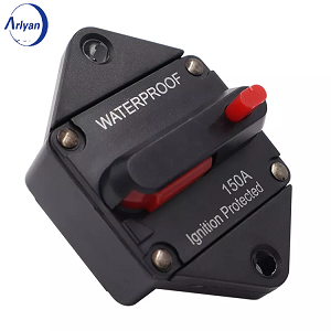 20-200A 48V max Car Auto Audio Marine Boat DC Motor Operator Circuit Breaker Fuse Holder