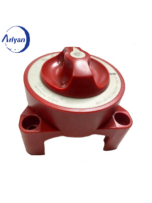 9004 48V 350A Single Circuit ON OFF Manual Battery Switch With AFD Function Red Switch