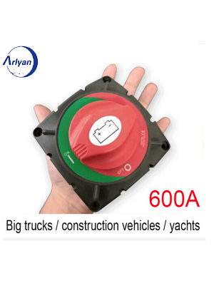 600A Big Battery Isolator Disconnect Switch for Marine Boat Car Rv ATV Vehicles