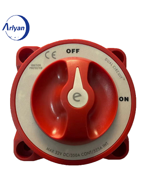 5510e 32V 350A Dual Circuit E-Series Disconnect Switch Battery Switch ON OFF Position Switch For Marine Boat