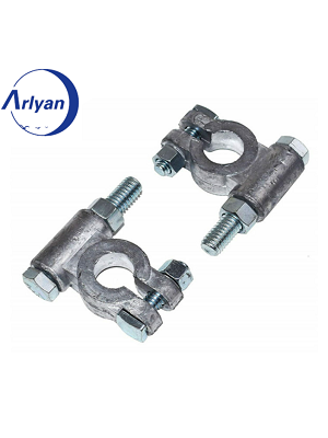 Lead Car Battery Terminals Heavy Duty Cable Connector Clamp Positive Negative, Good Quality
