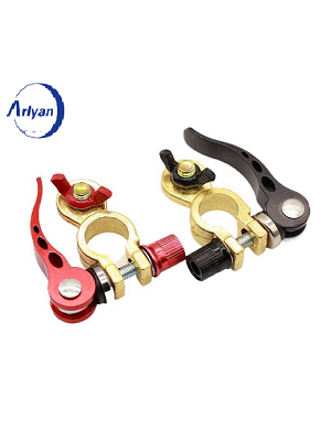 Brass Battery Terminal Car Battery Terminal Quick Release Adjustment Disconnect Butterfly Battery Clamp