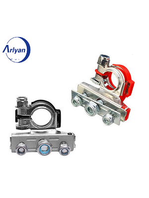 Hot 12V 24V Automotive Car Top Post Battery Terminals Wire Cable Clamp Terminal Connectors Car accessories