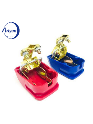 Universal 1 Pair 12V Quick Release Battery Terminals Clamps for Car Caravan Boat Motorcycle Car