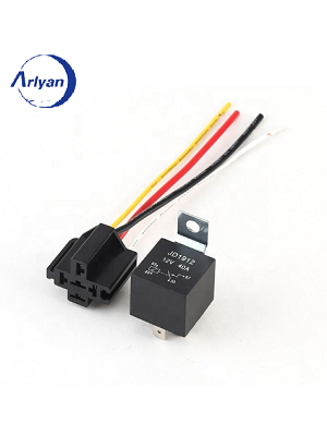 12V 24V Auto Car Relay 4 Pin 5 Pin 12V 40A Waterproof Universal Automotive Relay JD1914 JD2914