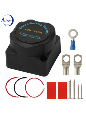 Hand Off Auto Voltage Sensitive Relay Boat Yacht Auto 12V Isolator Switch 140Amp