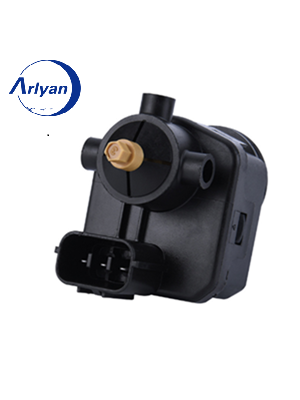 Automobile headlight adjustment motor